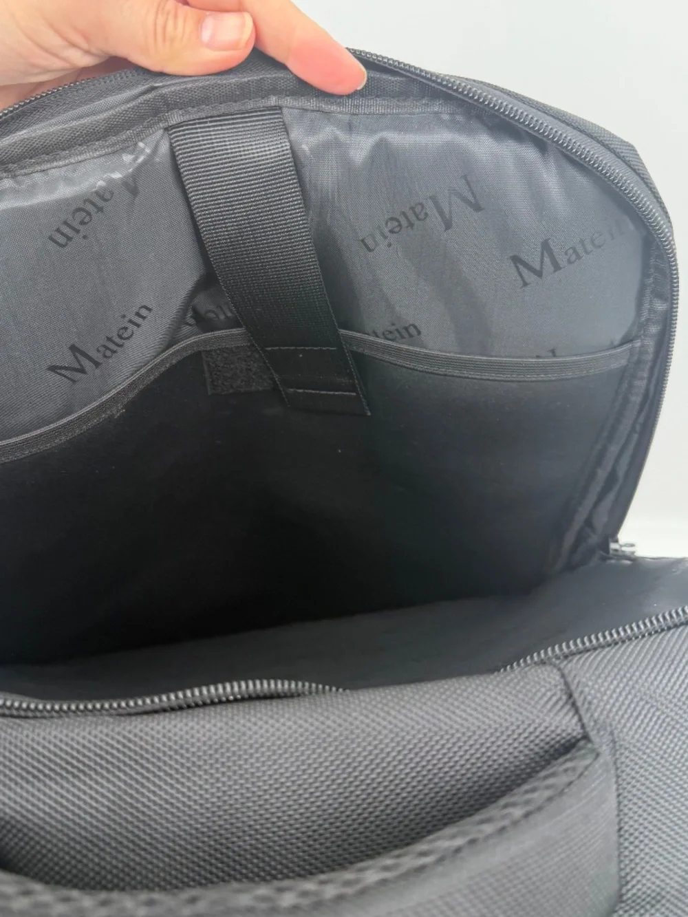 Matein Travel Backpack Large Black Fits 15.6 Inch Laptop Water Resistant
